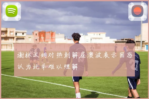 谢林汉姆对热刺解雇澳波表示困惑认为此举难以理解